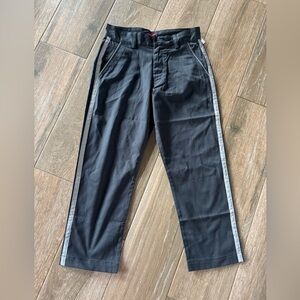 Tesla Motors Men’s black Reflective work Uniform Pants size 32  x 28